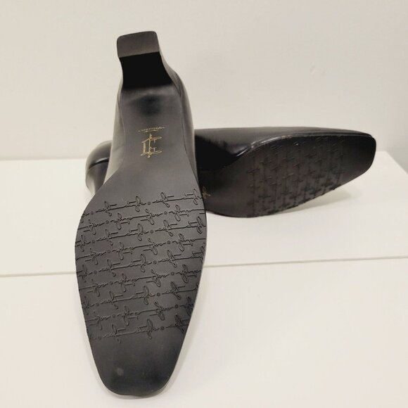 Womens Sz 8.5M Soft Style Hush Puppies innerSoft Black Slip on Pump Heel Shoes - Picture 6 of 6